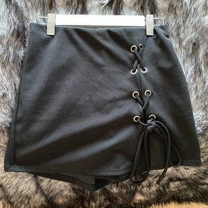 Tobi Lace Up Skort